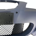 Предна броня за BMW E60 / E61 - M-Tech дизайн за коли без парктроник (2003-2010) и с парктроник 18mm (2007-2011) - грундирана