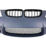 Предна броня за BMW E90 (2008+) - М3 дизайн с  бъбреци, отвори за халогени, маркирана за парктроник