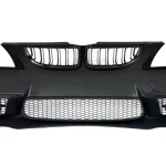 Предна броня за BMW E90 (2008+) - М3 дизайн с  бъбреци, отвори за халогени, маркирана за парктроник
