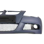 Предна броня за BMW E90 / E91 (2005-2008) - M-Tech дизайн с отвори за пръскалки, без парктроник грундирана