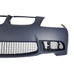 Предна броня за BMW E90 / E91 (2005-2008) - M3 дизайн без отвори за халогени, без отвори за пръскалки, с и без парктроник грундирана