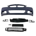 Предна броня за BMW F10 / F11 - M-Tech дизайн с и без отвори за парктроник, с отвори за пръскалки грундирана