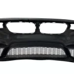 Предна Броня за BMW F30 (2011+) - M3 с лип спойлер - без отвори за парктроник