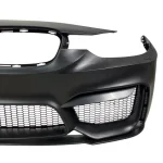 Предна Броня за BMW F30 (2011+) - M3 с лип спойлер - без отвори за парктроник