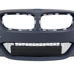 Предна броня за BMW F30 (2012-2018) - M-Tech дизайн с отвори за халогени, без парктроник