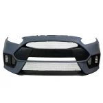 Предна броня за Ford Focus (2015-2018) - RS дизайн с халогени и преден лип