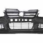 Предна броня за Golf 5 - R32 с R32 решетки без халогени - Хром