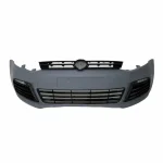 Предна броня за Volkswagen Polo (2011-2017) - R-line дизайн с дневни светлини