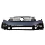 Предна броня за VW Passat B8.5 (2018+) - R с черна решетка