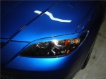 Вежди за Фарове за Mazda 3 Седан (2003-2008) - черни