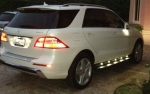 Степенки за Mercedes GL X166 (2012+) - с Led осветление