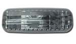 Кристални мигачи за Mercedes ML W163  (1998-2001) - опушени