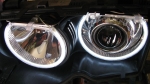 Биксенон лупи за вграждане за BMW E46 с фабричен дизайн - ретрофит