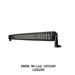LED BAR 288W, 96 Led диода , 126см , 12V/24V