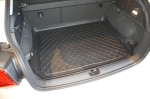 Гумирана стелка за багажник за Audi Q2 (GA) (2016+) - on adjustable boot floor in upper position (flat loading threshold); wings removable