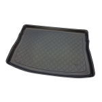 Гумирана стелка за багажник за Volkswagen Golf 7 (2012+) Hatchback 3/5d upper boot (with mini spare tyre/ repair kit when adjustable boot floor in upper position); with full size spare tyre