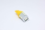Лед крушки тип T10 5W с10 SMD 5630 диода - Жълт цвят