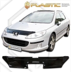 Дефлектор за преден капак за Peugeot 407 sedan (2004–2011) - CA Plast