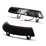 Диодни мигачи за странични огледала за W Golf 5 / Golf 5 plus / Golf 6 plus / Jetta / Passat (2001-2011) / Sharan (2003-2010) / Seat Alhambra / Skoda Superb - опушени с бягащ мигач