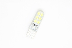 Диодна крушка Т10 с 12 smd 1210 - canbus