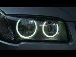 Ангелски Очи CCFL за BMW X3 E83 (2004-2007) - Бял цвят