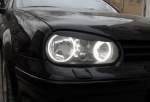 Ангелски Очи CCFL за VW GOLF 4 - бял цвят