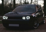 Ангелски Очи CCFL за VW GOLF 4 - бял цвят