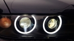 Ангелски Очи Лайтбар Дизайн за BMW E36 / E38 / E39 - Бял цвят
