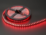 5 Метра гъвкава диодна ЛЕД лента 24V червена 5M LED SMD, с лепяща подложка
