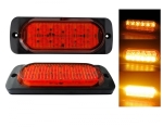 12 LED ЛЕД Аварийна Лампа За Пътна Помощ, Жълта Блиц Светлина, Мигаща!
