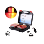Безжични Wireless С Магнит 12V 24V Лед Led Диодни Стопове за Ремарке Каравана Платформа 5 Функции