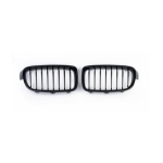 Бъбреци Единични Решетки За БМВ BMW F30 F31 Черен Гланц Лак М3 2012+