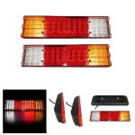 Комплект от 2 Броя Диодни LED Лед стопове 12V 420mm x 110mm x 75mm подходящи за Бус Камион Тир Ремарке Каравана