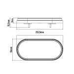 Комплект LED ЛЕД Диодни Стопове, Динамичен Мигач, 4 Функции, 12/24V
