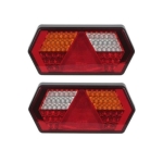 Комплект LED ЛЕД Диодни Стопове, Неон, Динамичен Мигач, 6 Функции, 12/24V