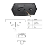 Комплект LED ЛЕД Диодни Стопове, Неон, Динамичен Мигач, 6 Функции, 12/24V