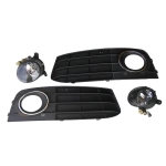 Комплект Лява + Дясна лампа с решетки за AUDI A4 B8 2009-2012