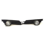 Комплект халогени с решетки и LED крушки , фарове за мъгла за OPEL CORSA D