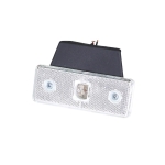LED габарит за камион , бус , ремарке и др 12V,24V 110 x 40 mm - бял 031
