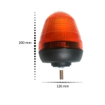 LED aварийна / сигнална лампа Маяк буркан 12/24V - 706