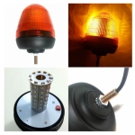 LED aварийна / сигнална лампа Маяк буркан 12/24V - 706