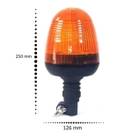 LED aварийна / сигнална лампа Маяк буркан 12/24V - 707