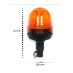 LED aварийна / сигнална лампа Маяк буркан 12/24V - 708