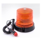 24 LED Лед Сигнална лампа, аварийна, маяк, буркан 12V с магнитно закрепване