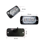 10 LED Аварийна лампа за пътна помощ , жълта блиц мигаща светлина 12V 24V - 748