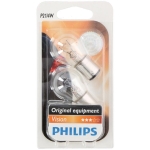 Комплект от 2 броя крушки крушка (P21/4W) 12V BAZ15D 21W в блистер бяла светлина Philips