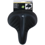 Анатомична седалка за велосипед черена DUNLOP 25 см x 21 см x 12 см