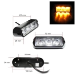3 LED аварийна лампа за пътна помощ, Жълта блиц светлина, Мигаща! - 751