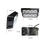 8 LED Аварийна лампа за пътна помощ, Жълта блиц светлина, Мигаща! - 754
