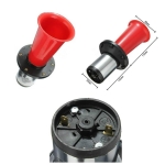 Мощна Ретро Тромба, Клаксон с Компресор, 12V, 22.5 см, 110db